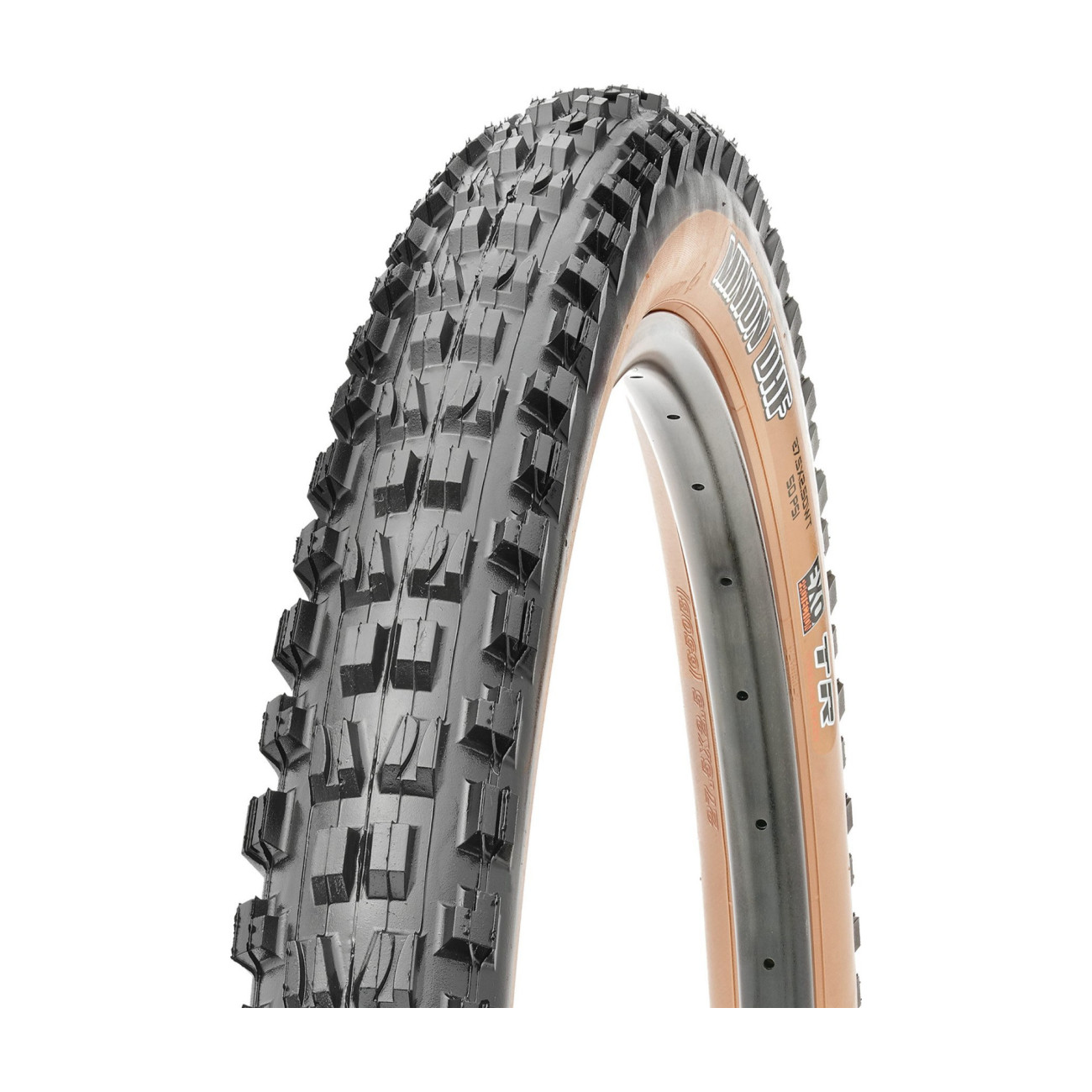 
                MAXXIS plášť - MINION DHF EXO/TR/TANWALL 27.5x2.50wt - béžová/čierna
            