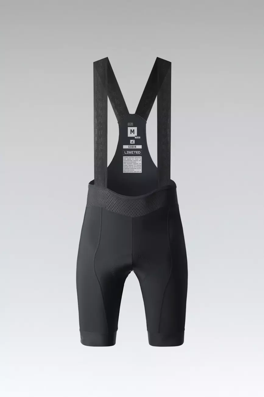
                GOBIK Cyklistické nohavice krátke s trakmi - LIMITED 6.0 K7 - čierna M
            