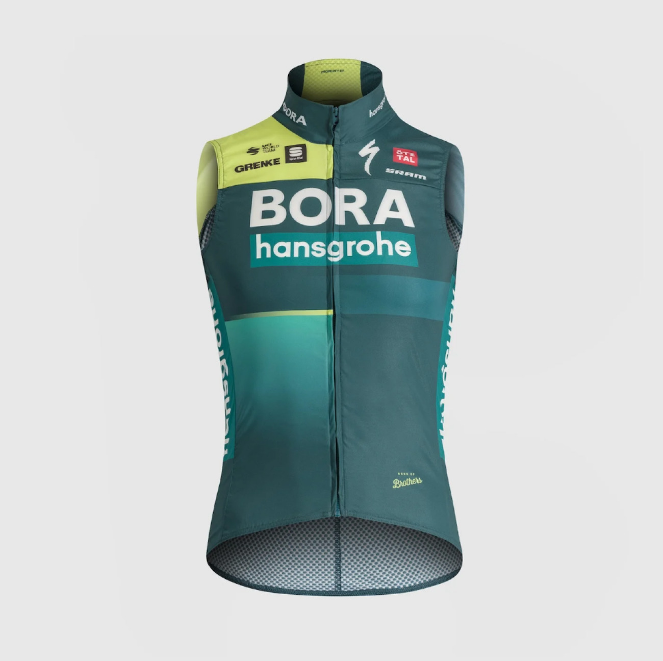 
                SPORTFUL Cyklistická vesta - BORA 2024 - zelená/svetlo zelená 2XL
            