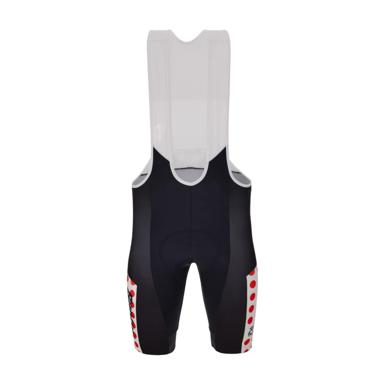 
                SANTINI Cyklistické nohavice krátke s trakmi - TDF KING - čierna/biela XL
            