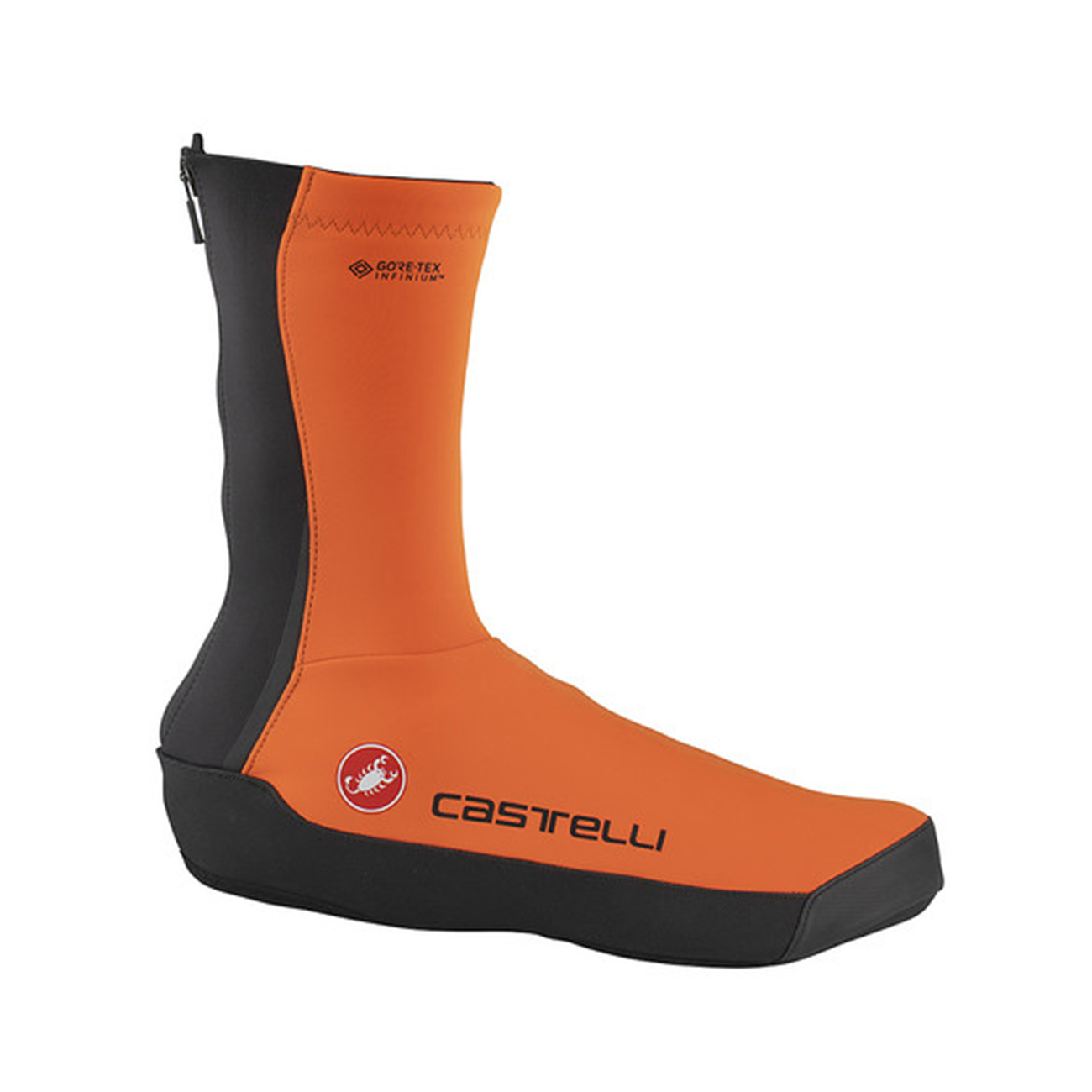
                CASTELLI Cyklistické návleky na tretry - INTENSO UL - čierna/oranžová M
            