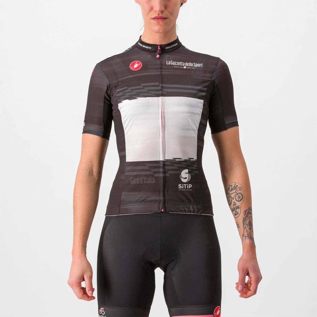 
                CASTELLI Cyklistický dres s krátkym rukávom - GIRO D\'ITALIA 2023 W - čierna
            