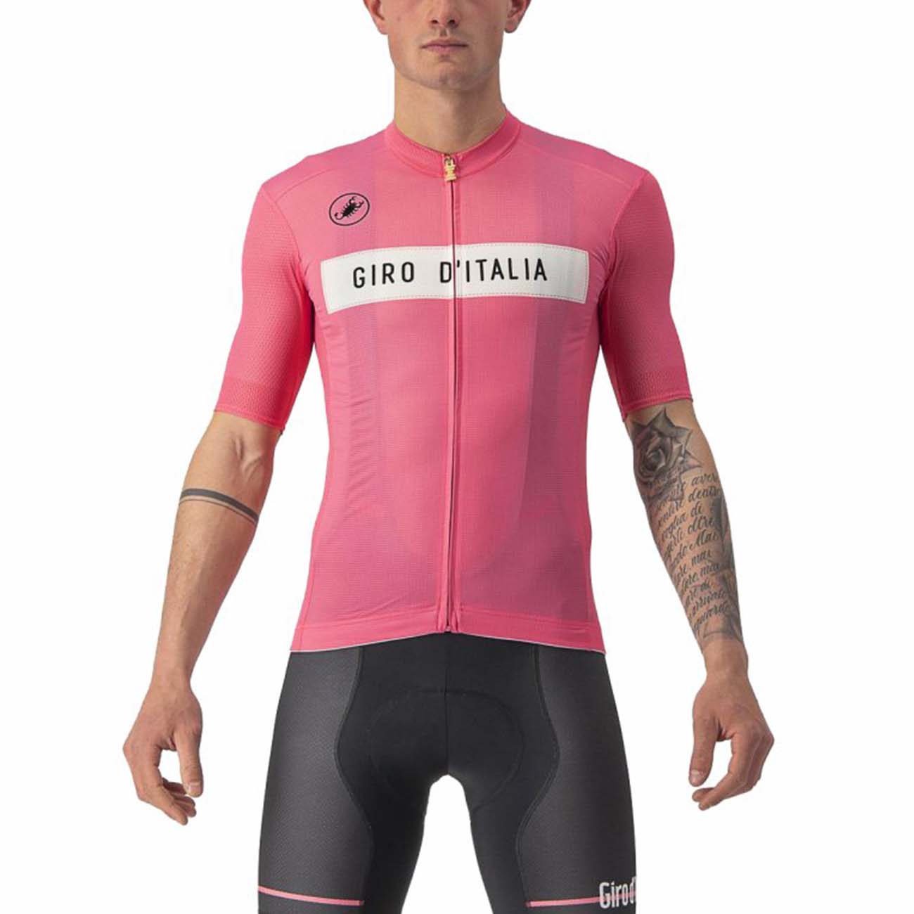 
                CASTELLI Cyklistický dres s krátkym rukávom - GIRO D\'ITALIA 2024 - ružová M
            