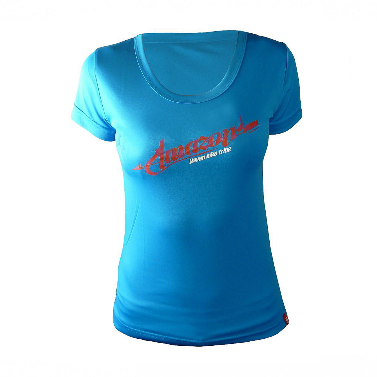 
                HAVEN Cyklistické tričko s krátkym rukávom - AMAZON LADY MTB - modrá/červená/ružová S
            