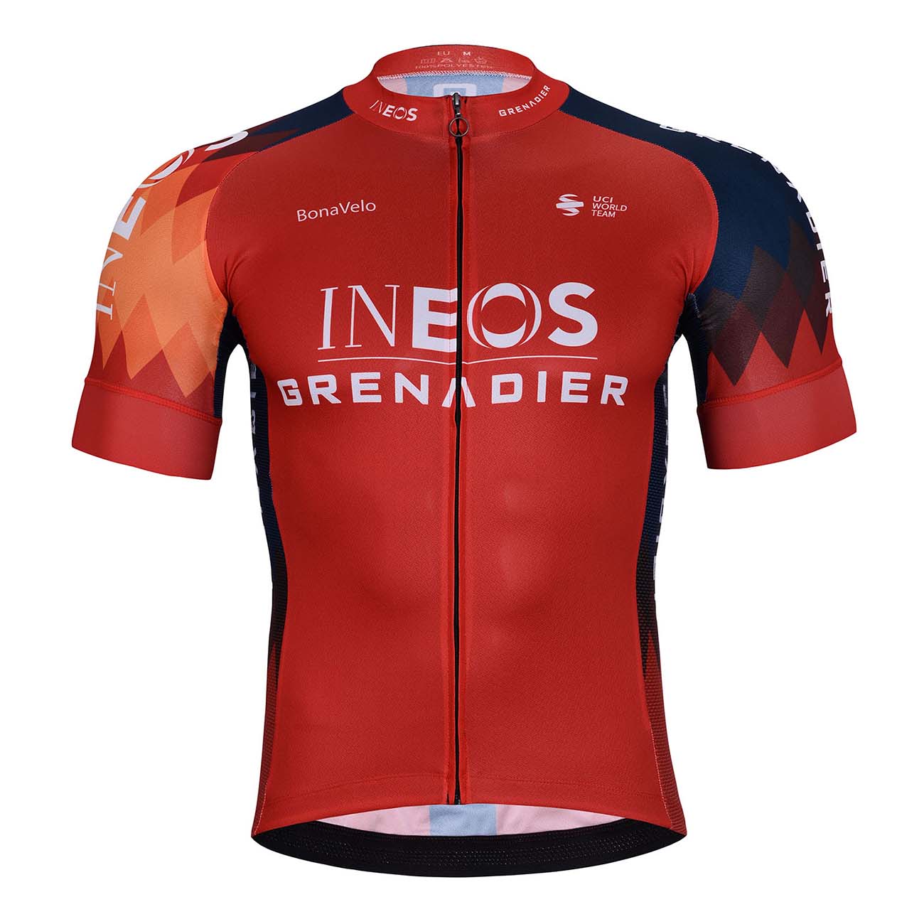 
                BONAVELO Cyklistický dres s krátkym rukávom - INEOS GRENADIERS \'24 - modrá/červená XL
            