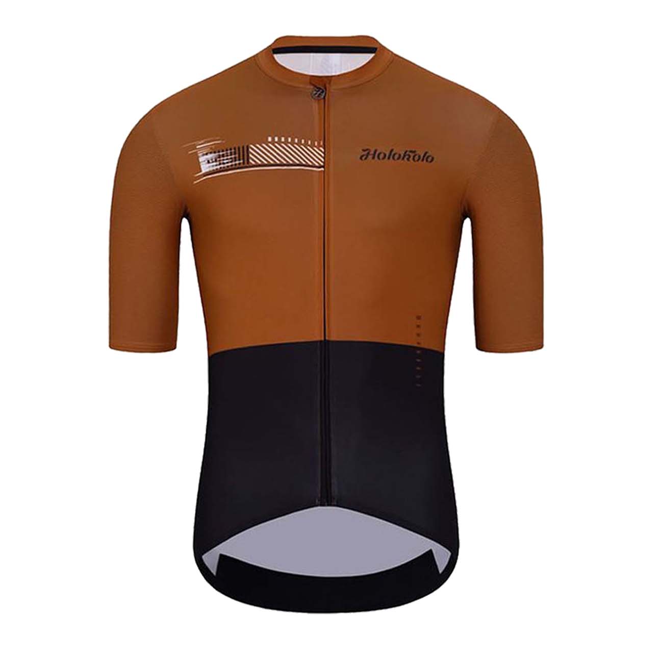 
                HOLOKOLO Cyklistický dres s krátkym rukávom - VIBES - čierna/hnedá M
            
