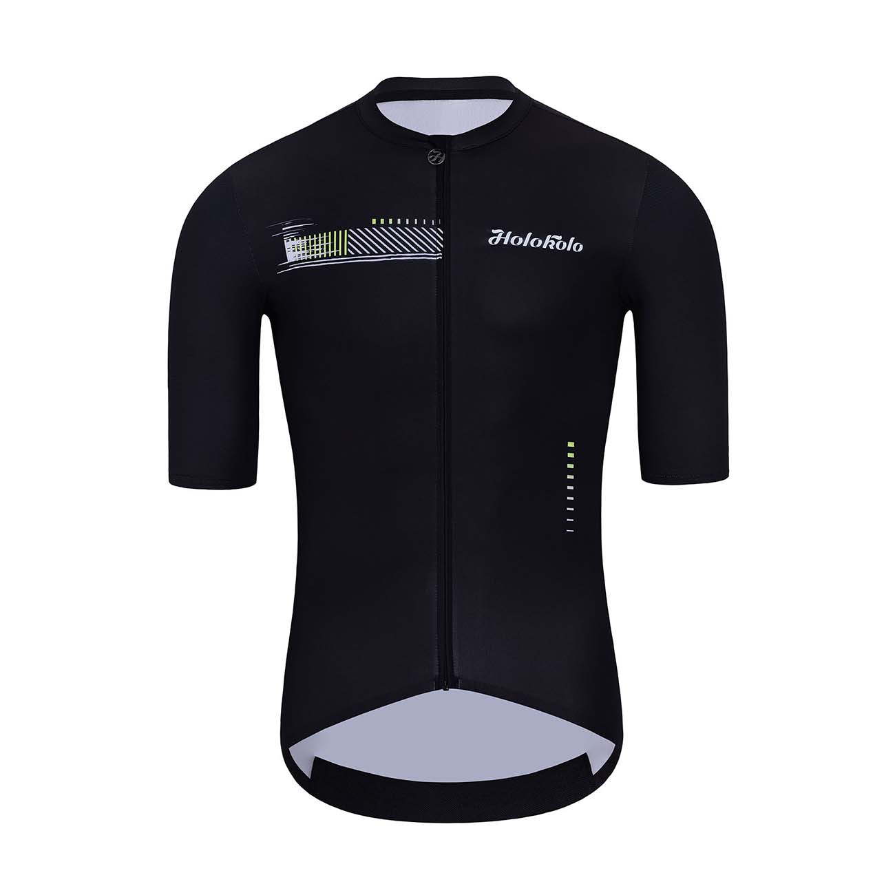 
                HOLOKOLO Cyklistický dres s krátkym rukávom - VIBES - čierna XL
            
