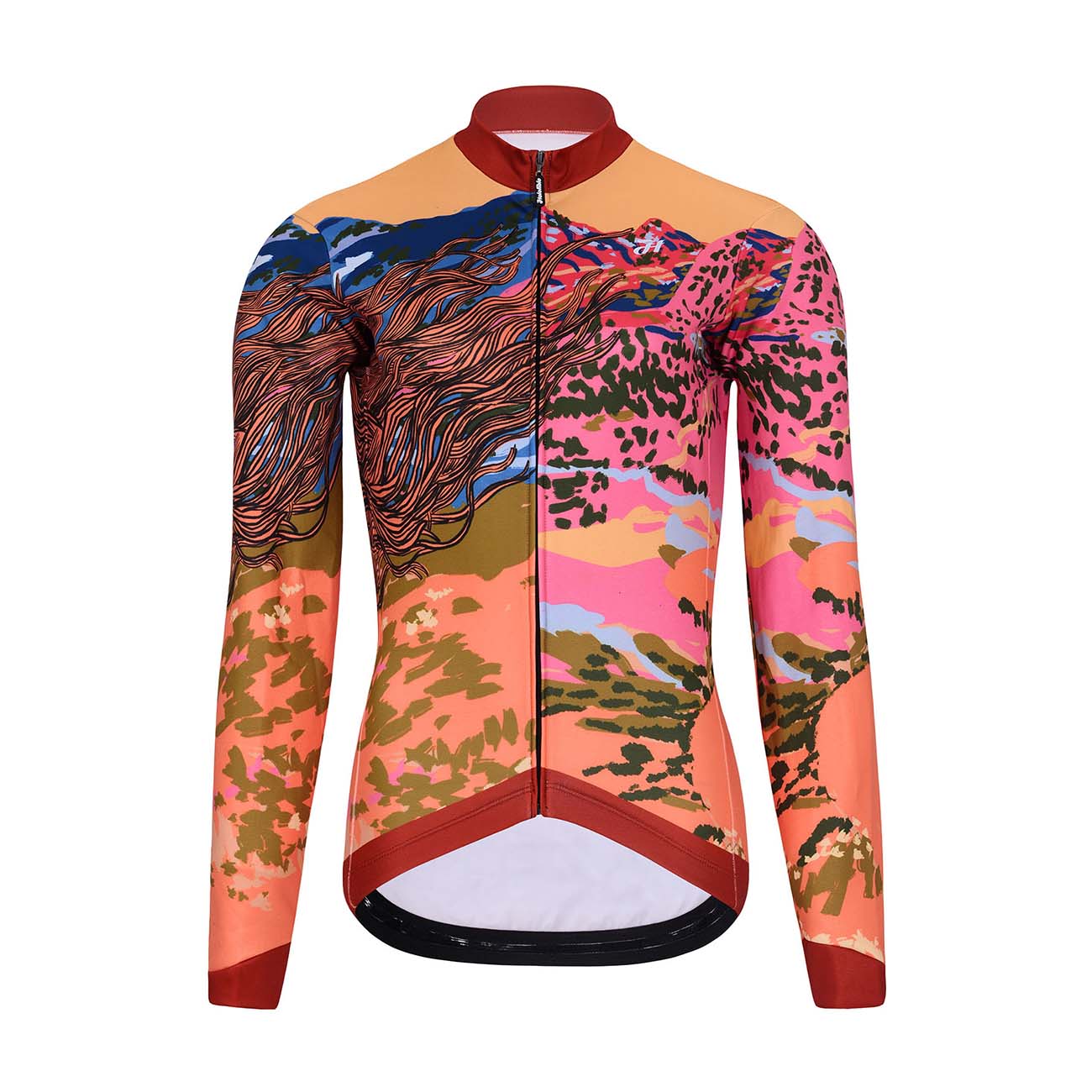 
                HOLOKOLO Cyklistický dres s dlhým rukávom zimný - FREE LADY WINTER - viacfarebná L
            