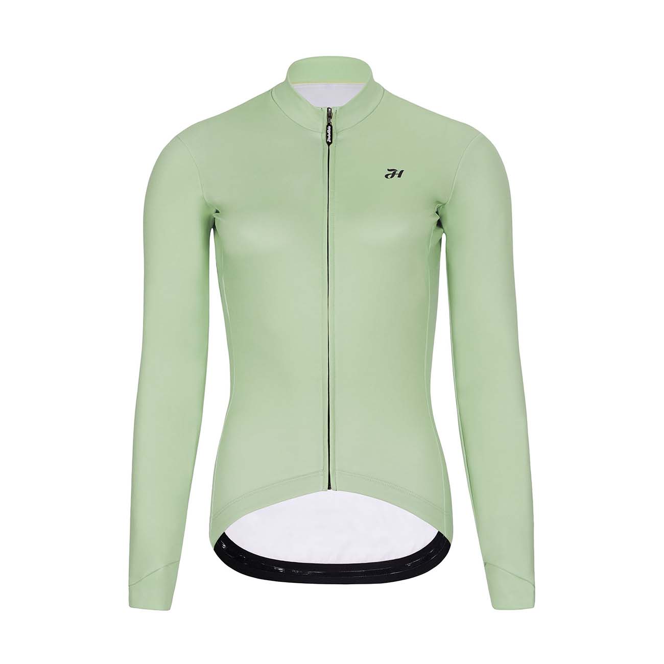 
                HOLOKOLO Cyklistický dres s dlhým rukávom zimný - PHANTOM LADY WINTER - svetlo zelená S
            
