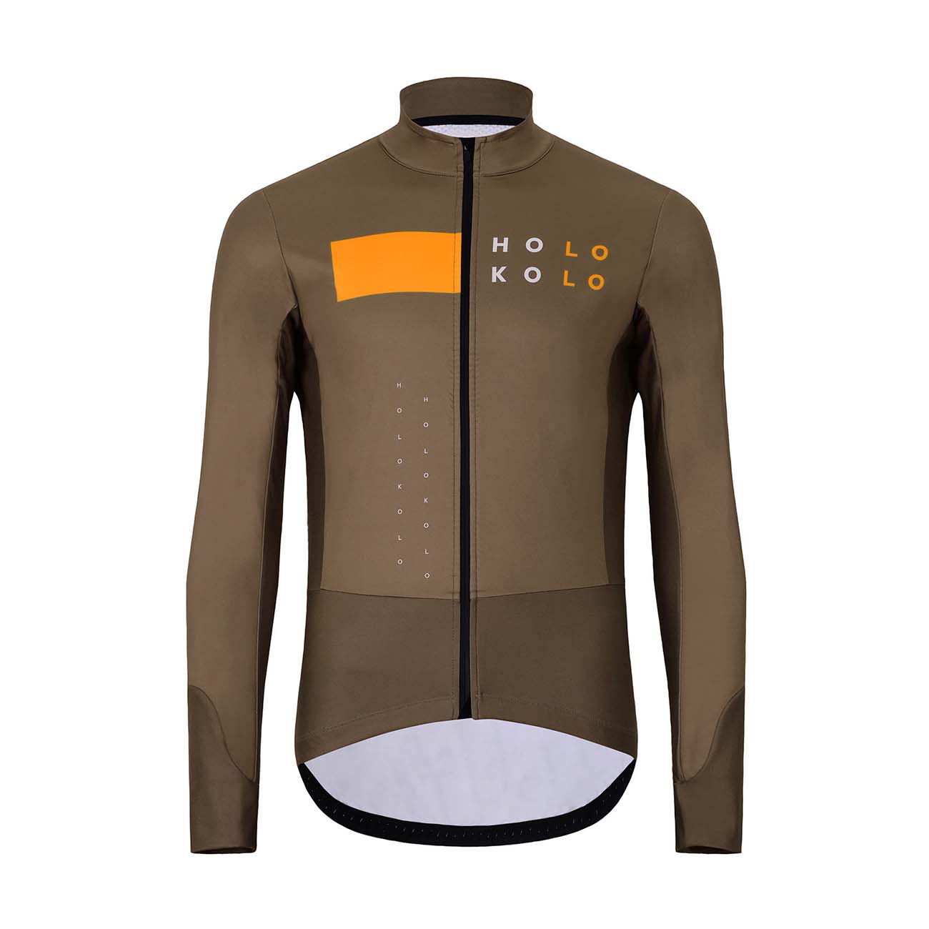 
                HOLOKOLO Cyklistická zateplená bunda - ELEMENT - hnedá
            