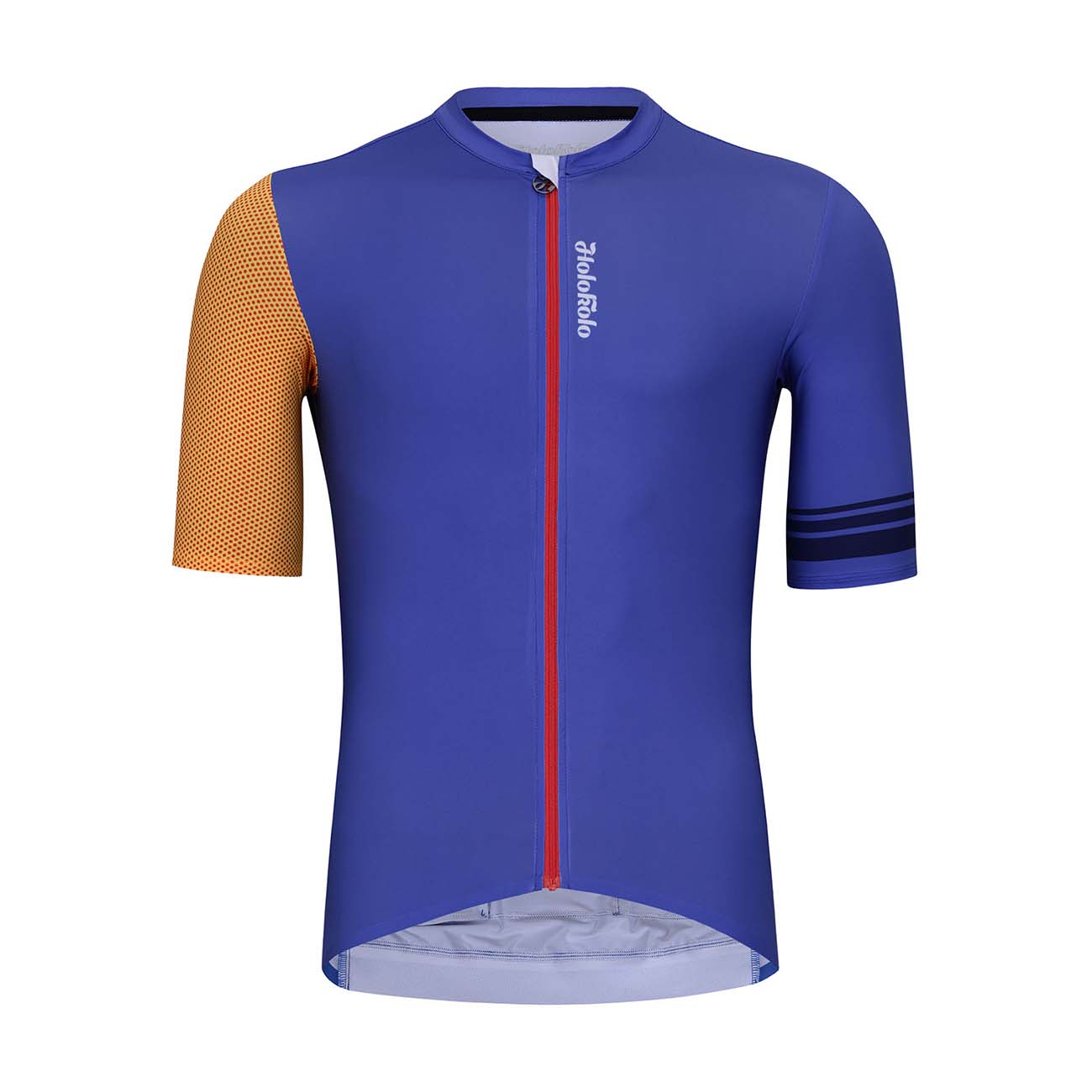 
                HOLOKOLO Cyklistický dres s krátkym rukávom - GREAT ELITE - oranžová/modrá XL
            
