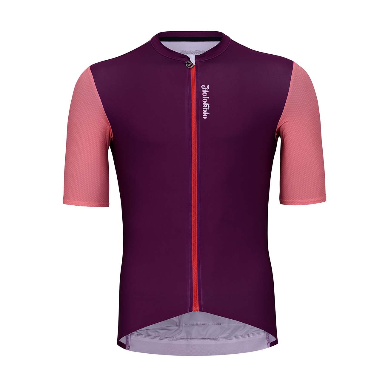 
                HOLOKOLO Cyklistický dres s krátkym rukávom - ENJOYABLE ELITE - ružová/fialová XL
            