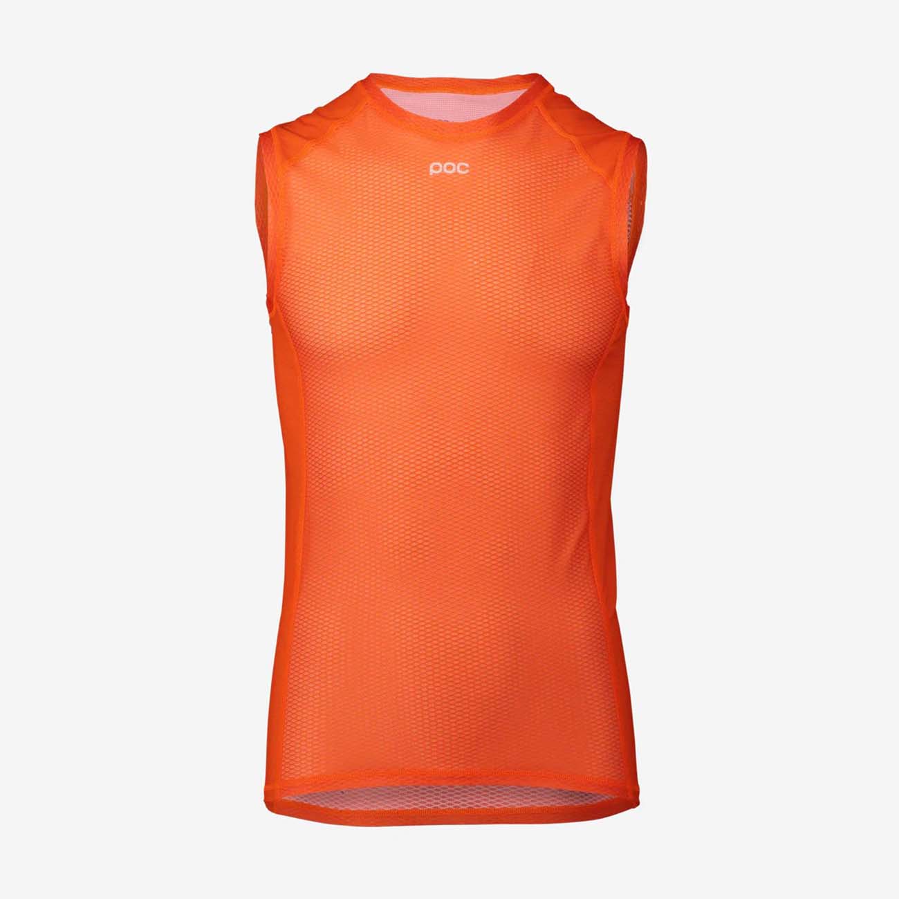 
                POC Cyklistické tričko bez rukávov - ESSENTIAL LAYER - oranžová M
            