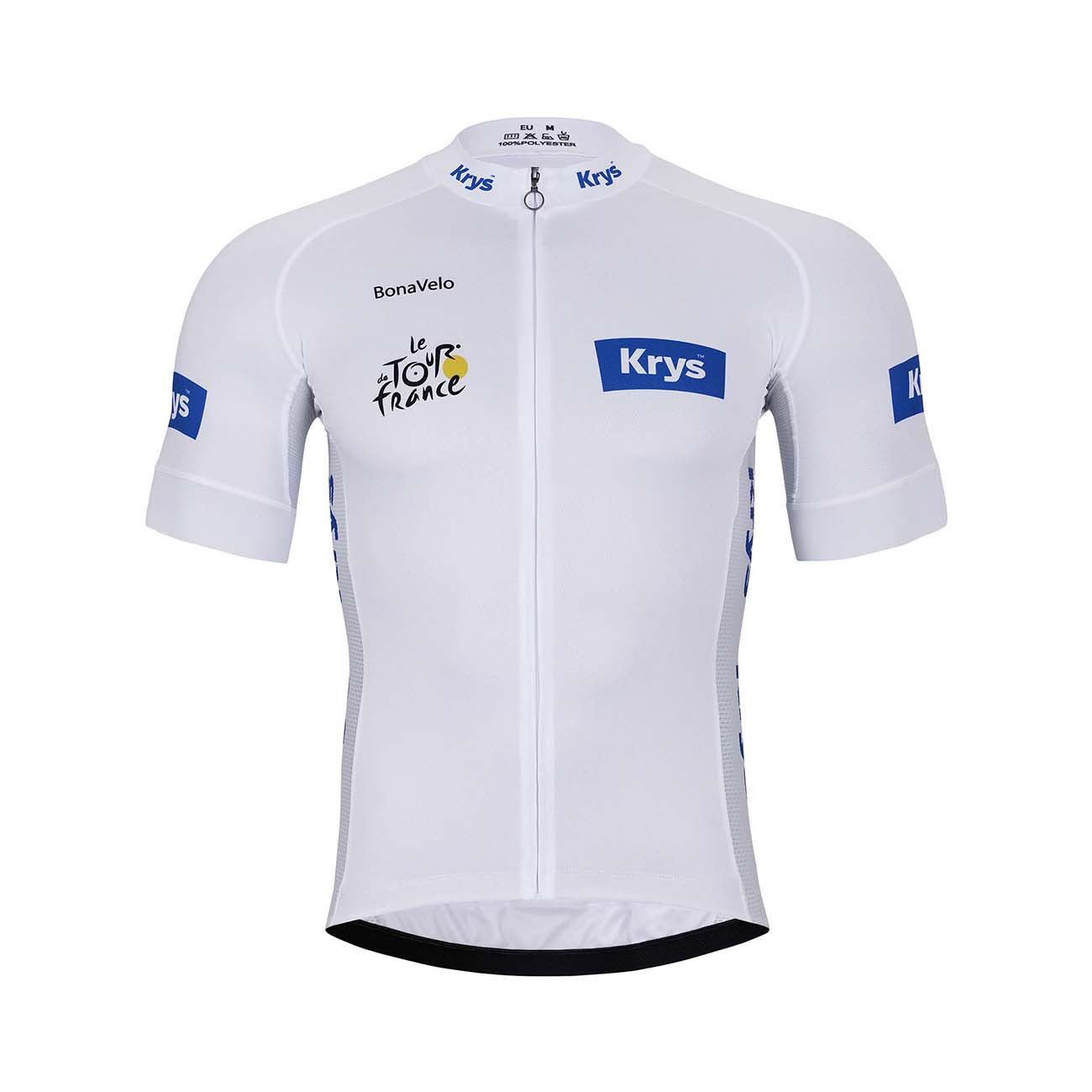 
                BONAVELO Cyklistický dres s krátkym rukávom - TOUR DE FRANCE 2024 - biela 3XL
            