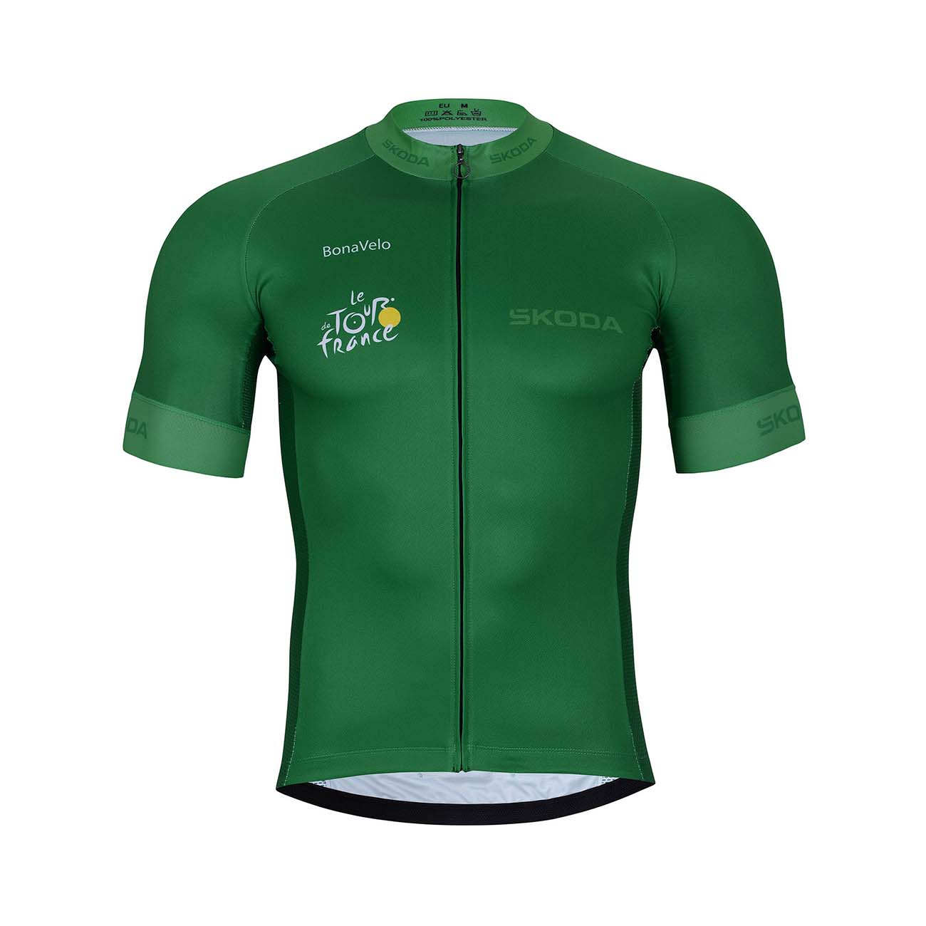 
                BONAVELO Cyklistický dres s krátkym rukávom - TOUR DE FRANCE 2024 - zelená S
            