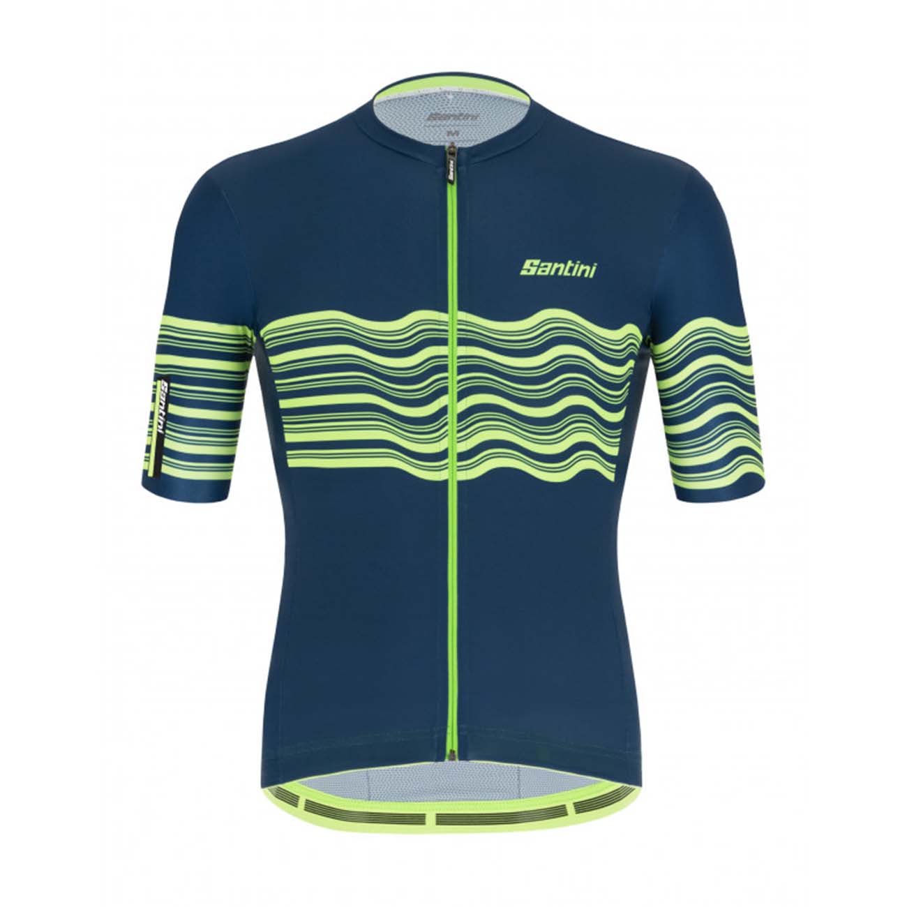 
                SANTINI Cyklistický dres s krátkym rukávom - TONO PROFILO - zelená
            