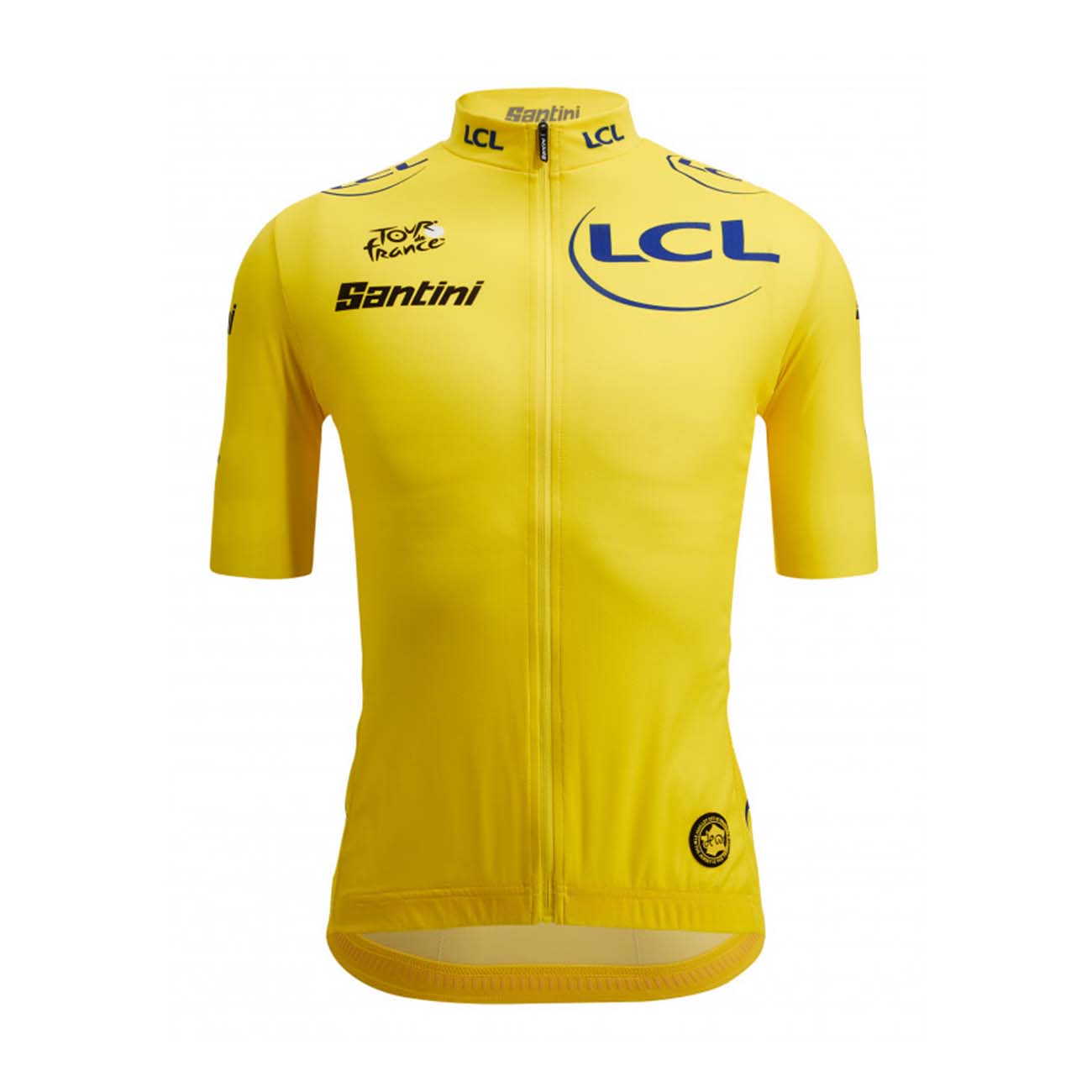 
                SANTINI Cyklistický dres s krátkym rukávom - TOUR DE FRANCE 2023 - žltá L
            