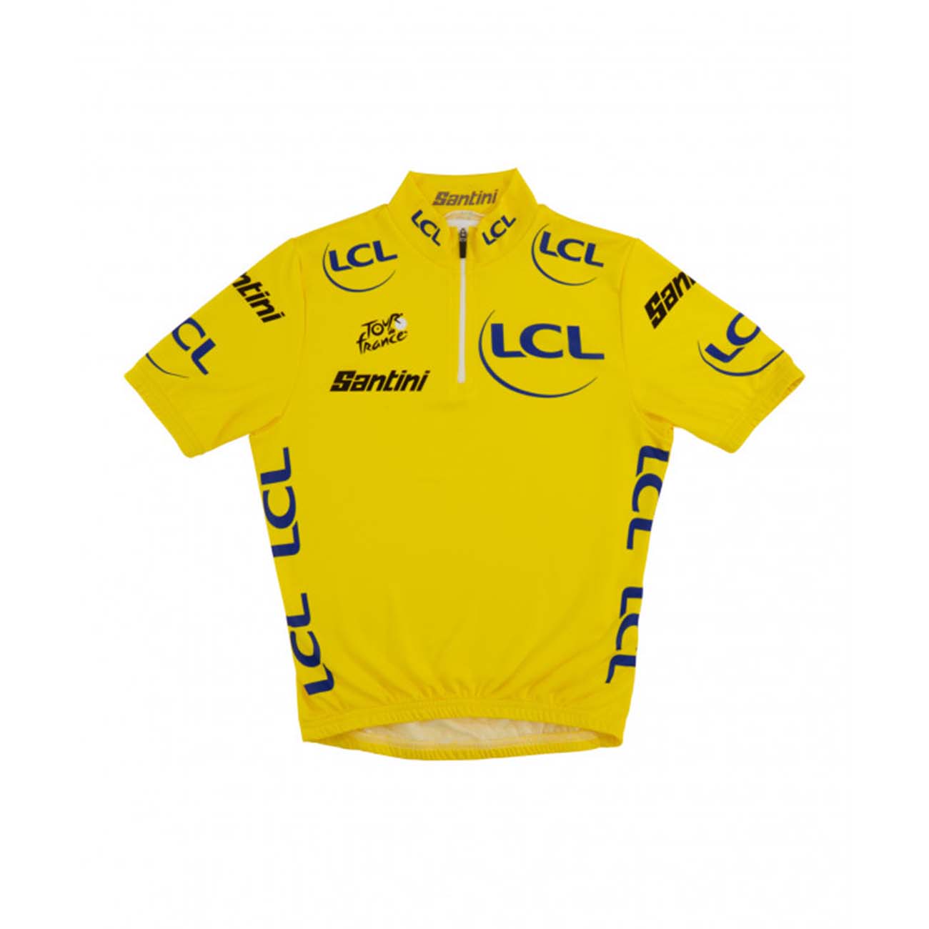 
                SANTINI Cyklistický dres s krátkym rukávom - TOUR DE FRANCE 2023 - žltá 9Y
            