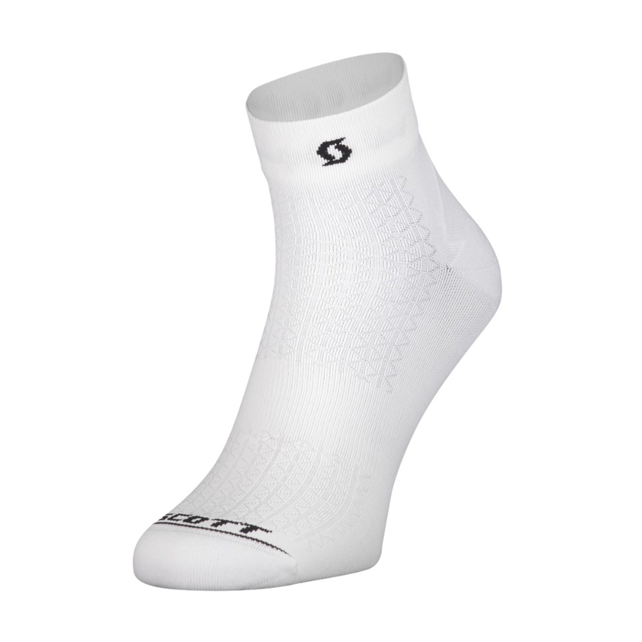 
                SCOTT Cyklistické ponožky členkové - PERFORMANCE QUARTER - čierna/biela
            