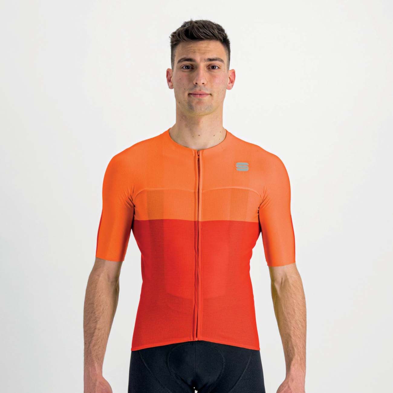 
                SPORTFUL Cyklistický dres s krátkym rukávom - LIGHT PRO - oranžová XL
            