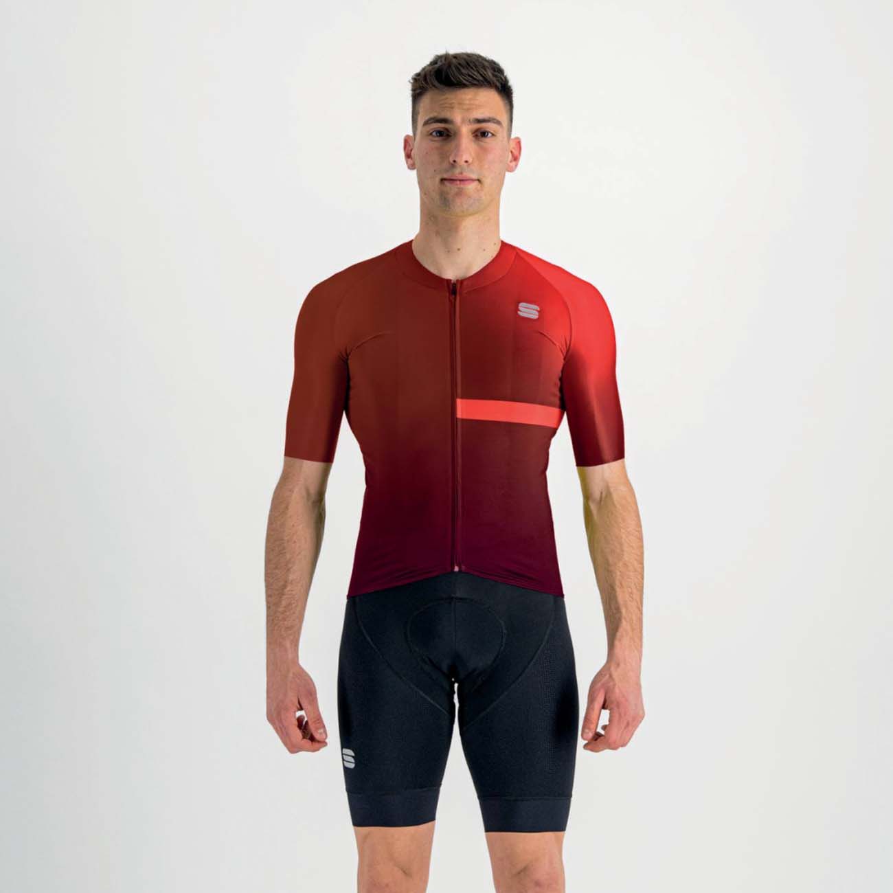 
                SPORTFUL Cyklistický dres s krátkym rukávom - BOMBER - červená L
            