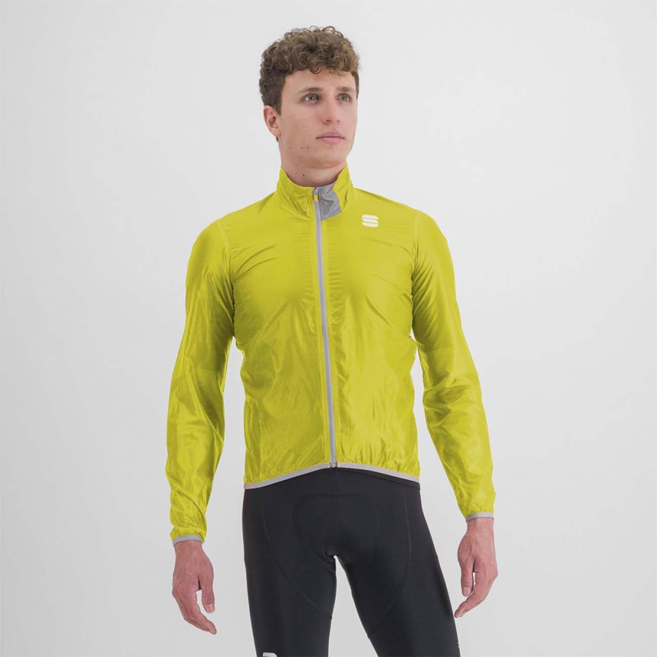 
                SPORTFUL Cyklistická vetruodolná bunda - HOT PACK EASYLIGHT - žltá S
            